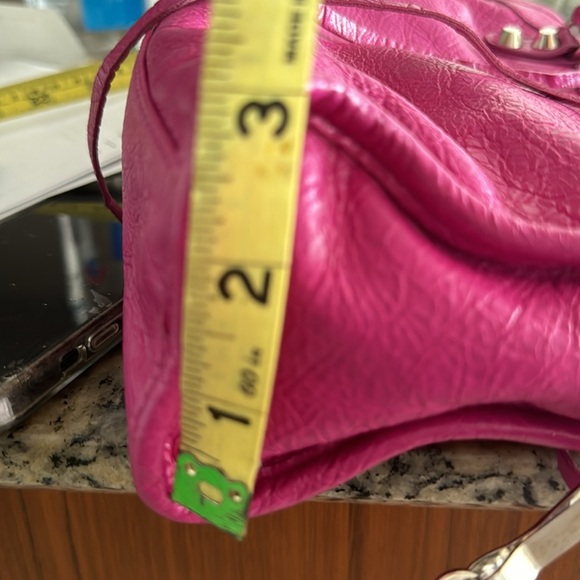 Balenciaga Fuchsia small motorcycle handbag - Picture 7 of 8